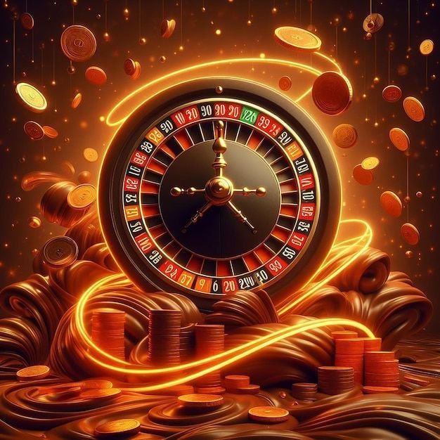 Live Roulette spinning wheel casino table Myanmar